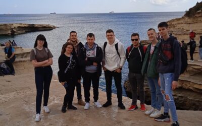 Diákjaink  az ERASMUS program keretein belül, Máltára látogattak